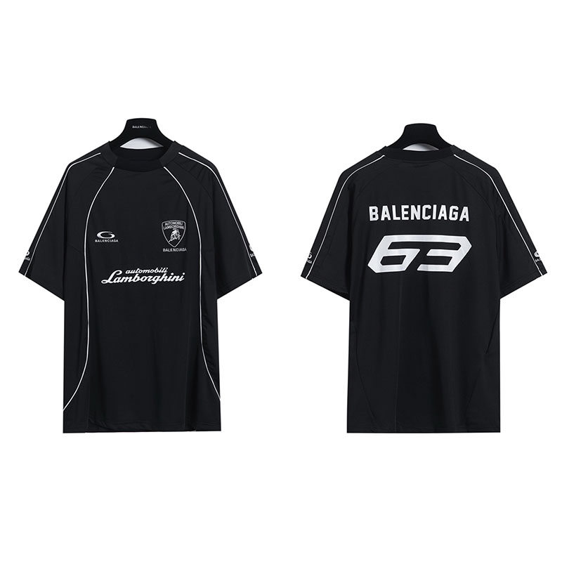 バレンシアガ Balenciaga × Lamborghini コラボレーション サッカージャージ T シャツ & セットアップ メンズ