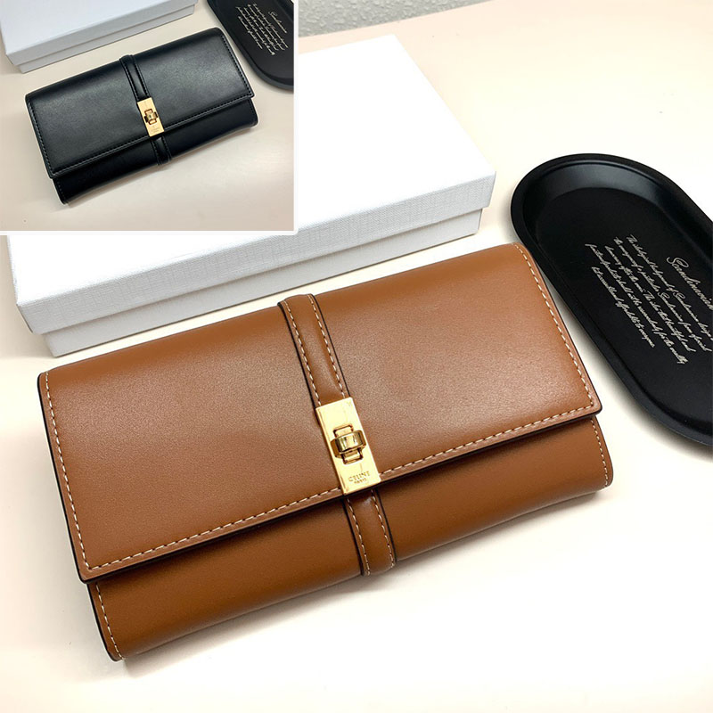 セリーヌ Celine ラージウォレット 16（セーズ）ブラック財布 レディース