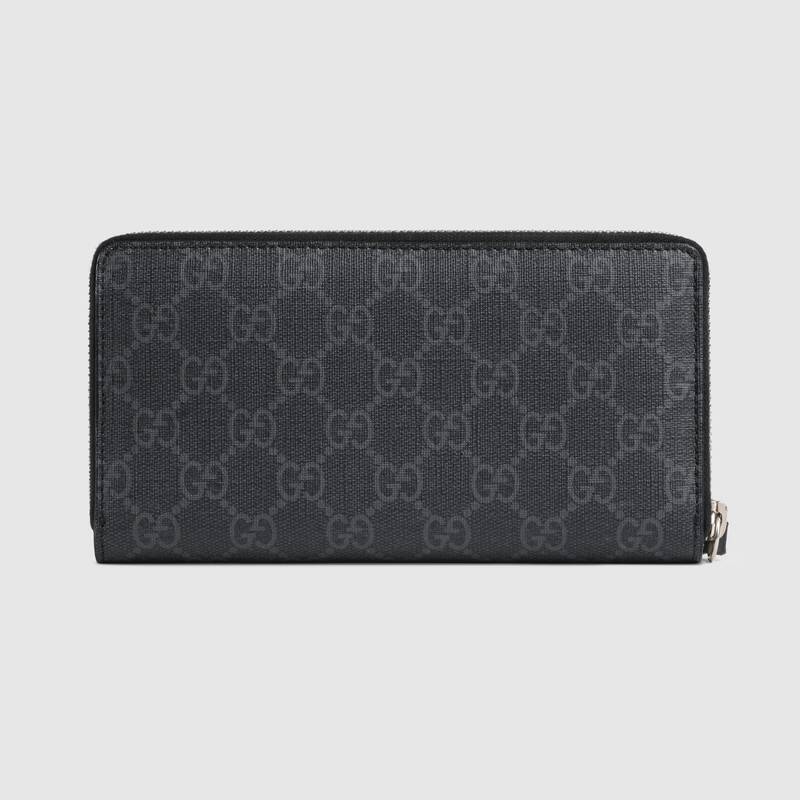 GUCCI(グッチ) キングスネーク プリント GGスプリーム ジップ