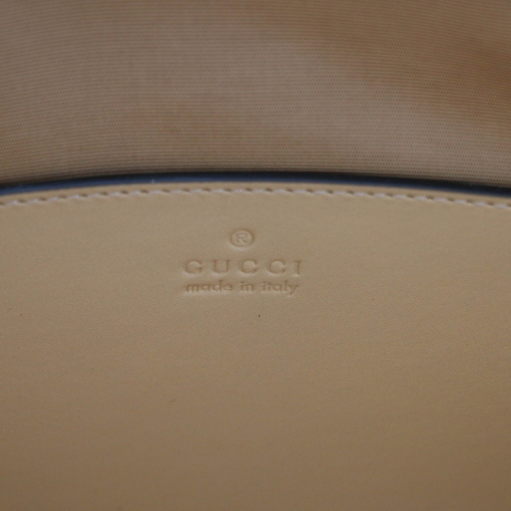 グッチ ベージュ & エボニー ホースビット ストライプ ポーチ メンズ