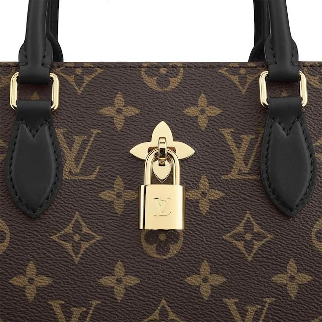 Louis Vuitton（ルイヴィトン）フラワー・トートノワール ハンドバッグ ショルダーバッグ