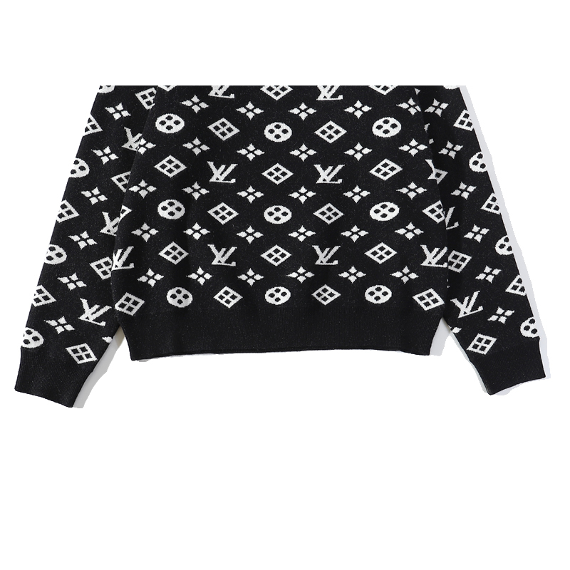 LOUIS VUITTON（ルイヴィトン）フルモノグラムジャカードクルーネック