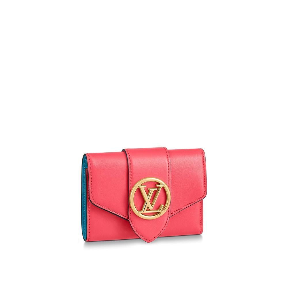 LOUIS VUITTON（ルイヴィトン）折財布 LV PONT COMPACT WALLET (ポルトフォイユ・LV ポンヌフ コンパクト)