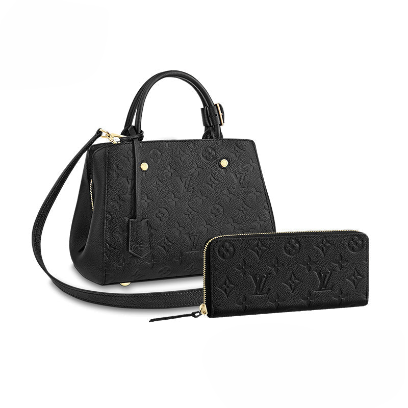 LOUIS VUITTON モンテーニュ BB 長財布 2点セット お得 Ref:M41053+M60171 レディース