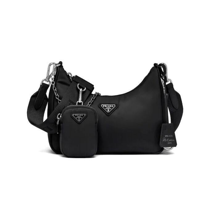 PRADA(プラダ) Re-Edition 2005 ナイロン ショルダーバッグ ブラック