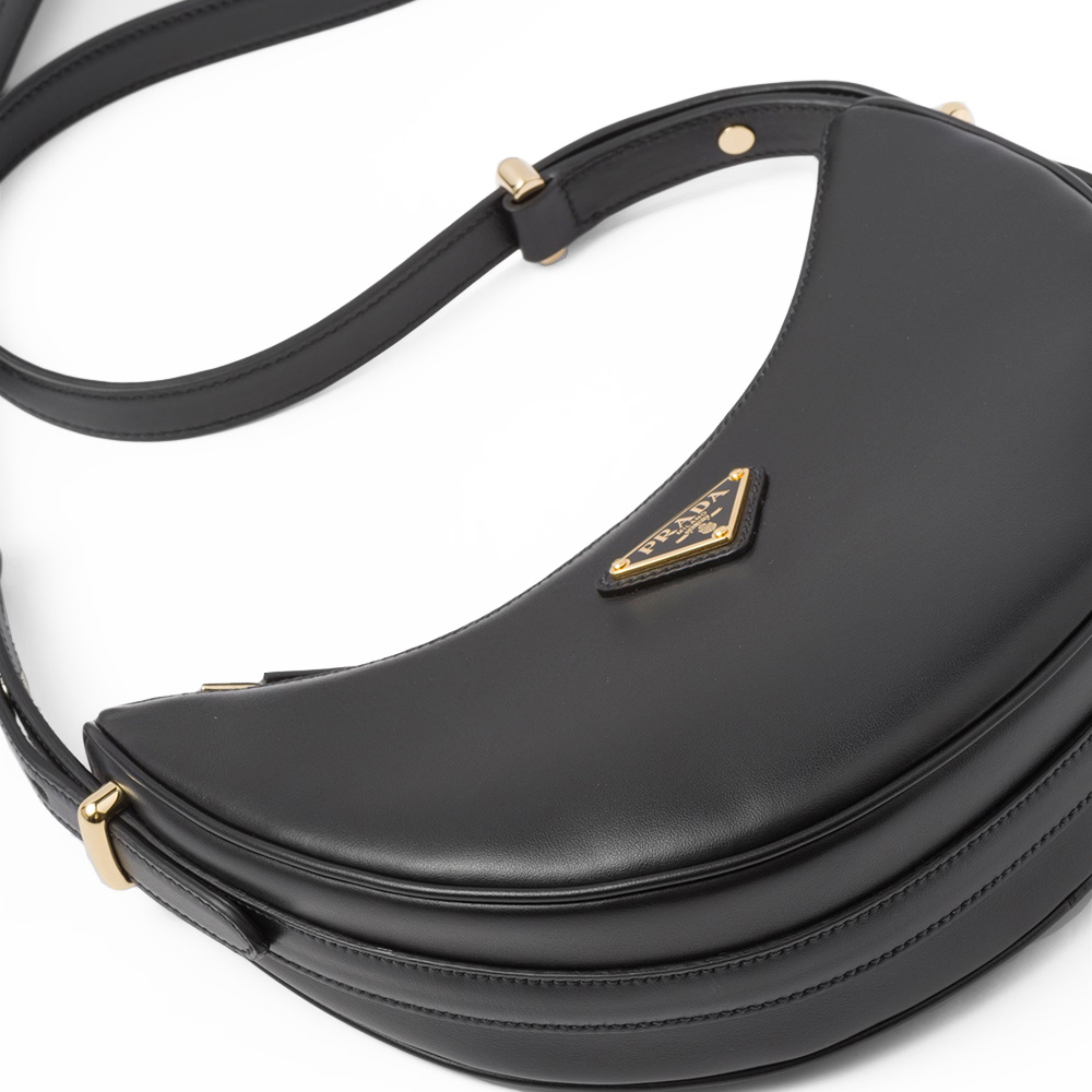 PRADA(プラダ) プラダ アーケ レザー ハンドバッグ ブラック