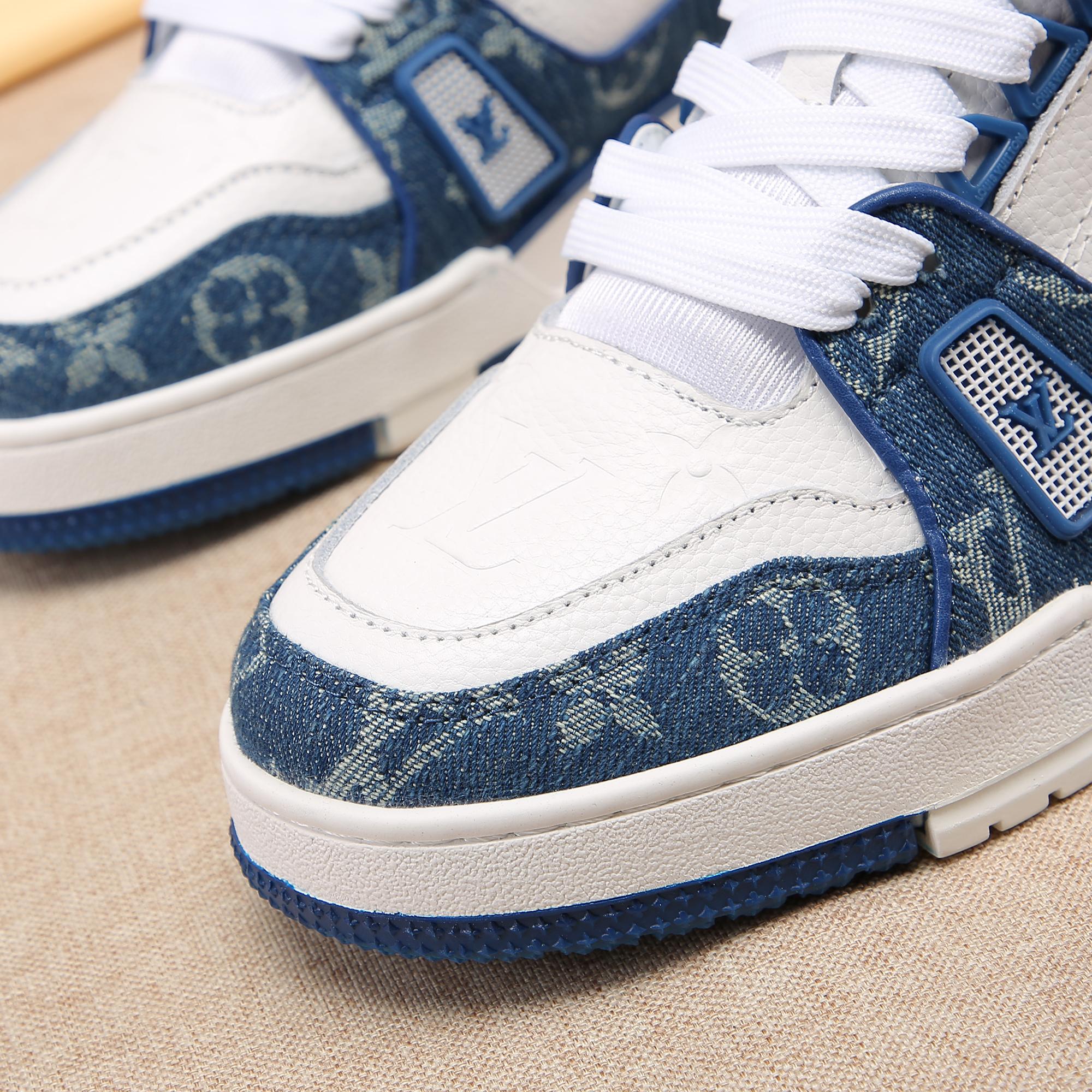 ルイヴィトン LV トレイナー・ライン スニーカー シューズ メンズ