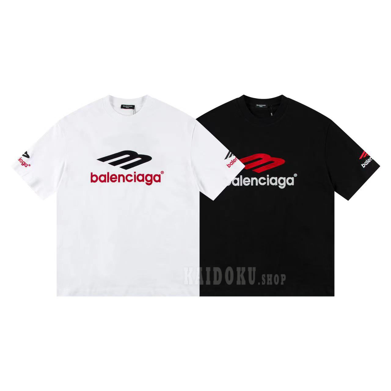バレンシアガ Balenciaga 新作 刺繍ロゴ コットン Tシャツ メンズ
