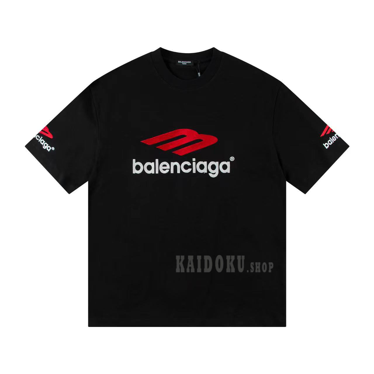 バレンシアガ Balenciaga 新作 刺繍ロゴ コットン Tシャツ メンズ