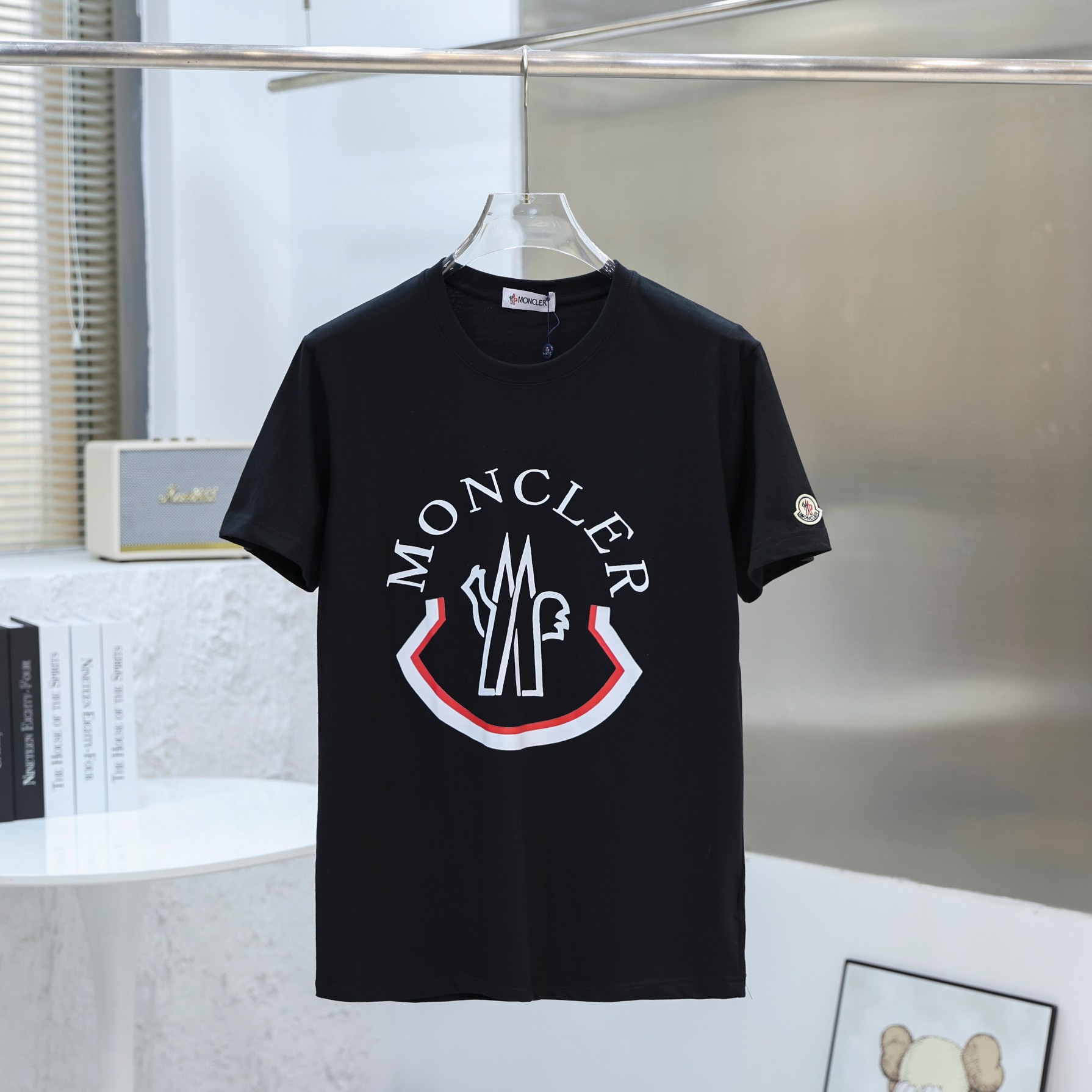 モンクレール 夏 新作 半袖 Tシャツ クルーネックメンズ &レディース