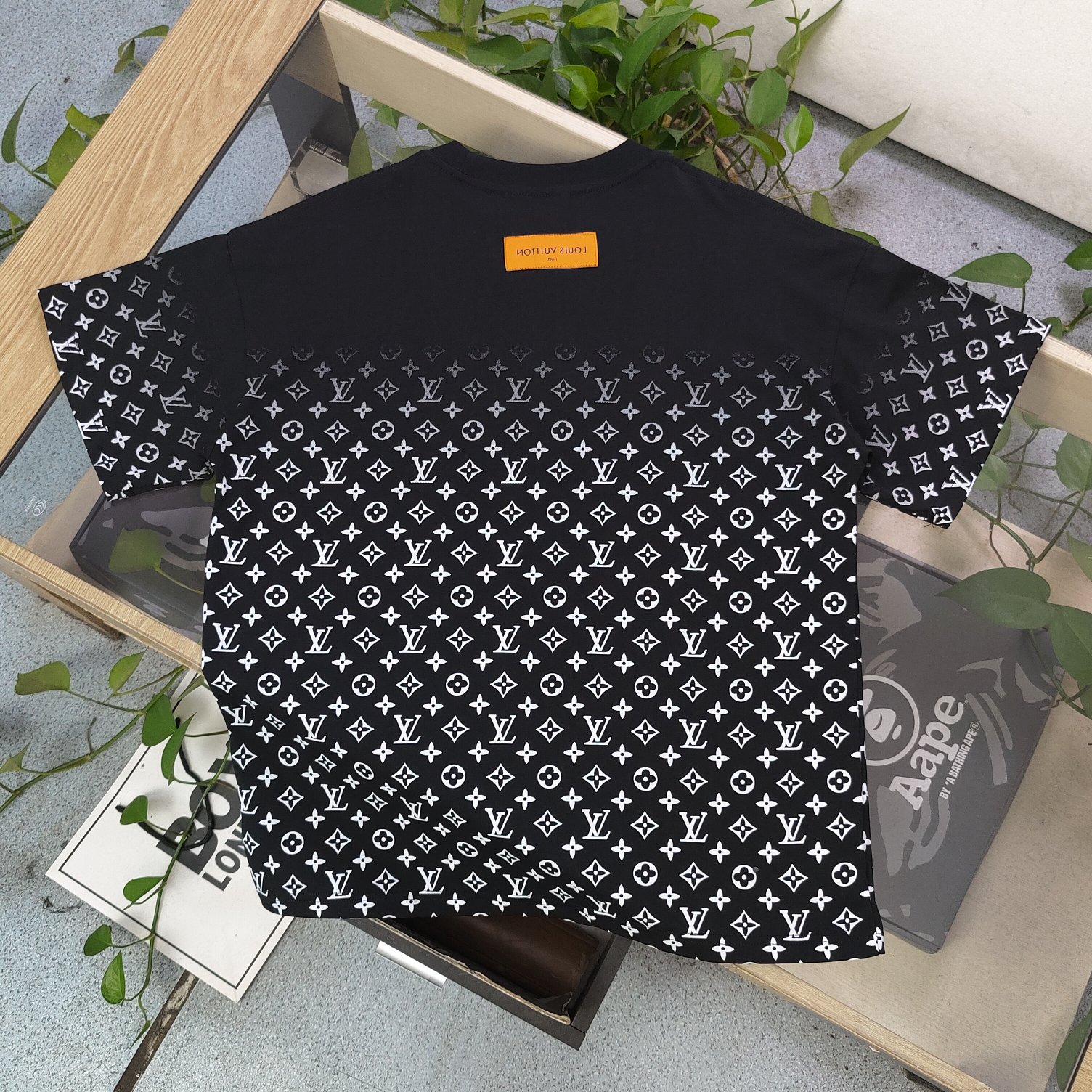 ルイヴィトン Tシャツ プリント 半袖 メンズ