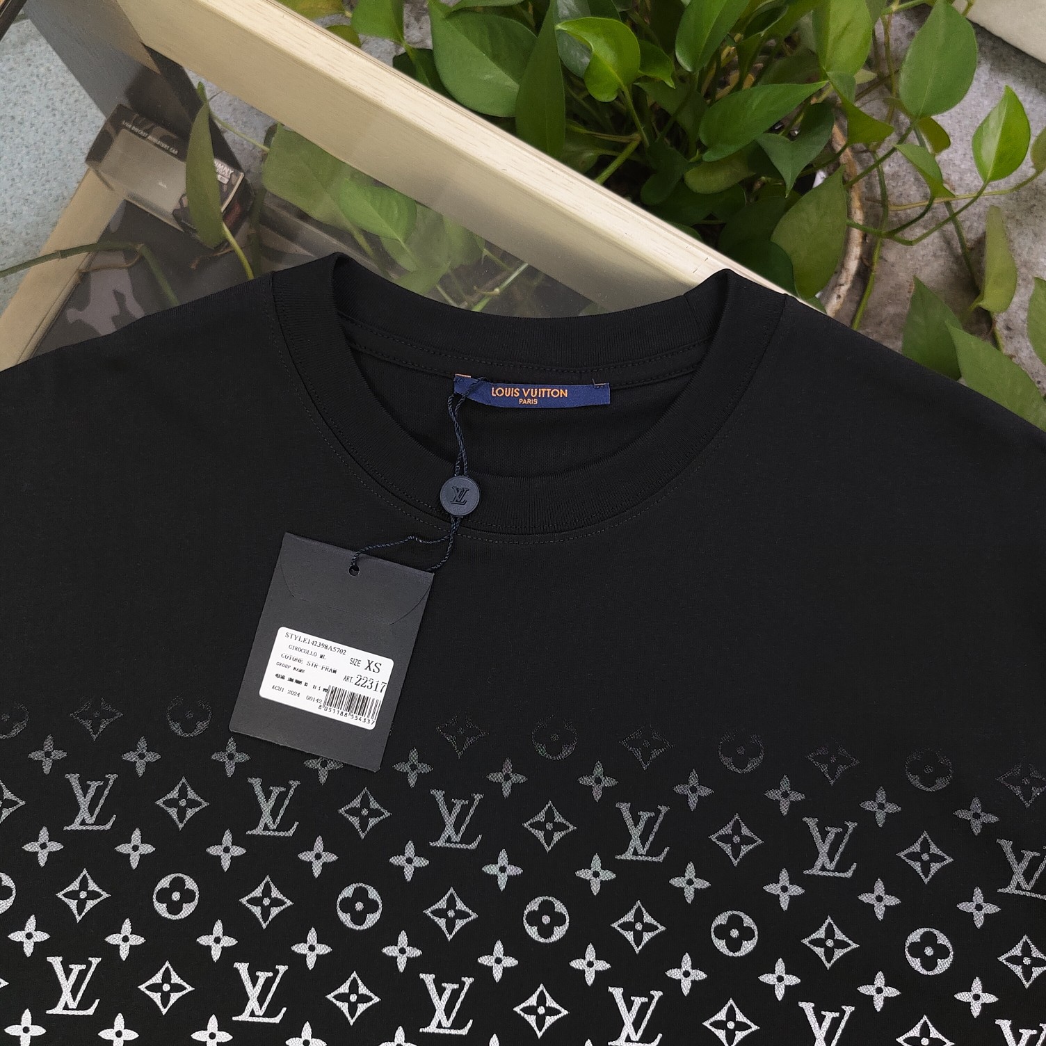 ルイヴィトン Tシャツ プリント 半袖 メンズ
