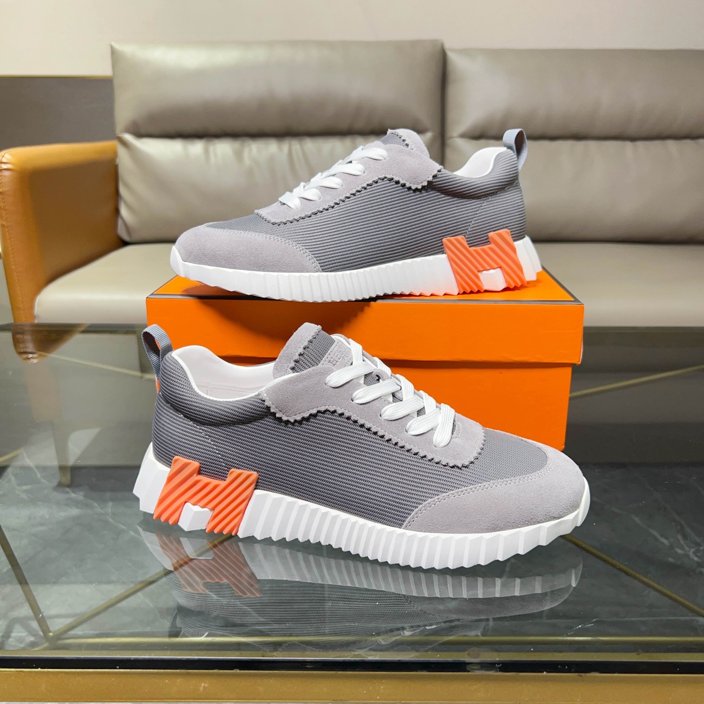 エルメス HERMES デパール Depart スニーカー シューズ レディース メンズ