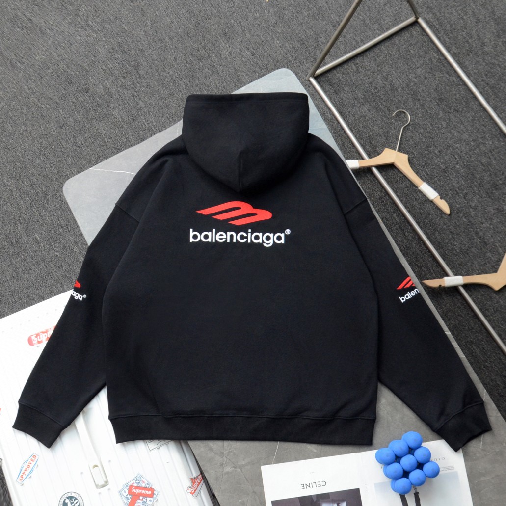 バレンシアガ Balenciaga パーカー フーディー 2色 メンズ レディース