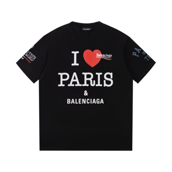 バレンシアガ Balenciaga オーバーレイヤー ポリティカルキャンペーン Tシャツ 2色 メンズ＆レディース