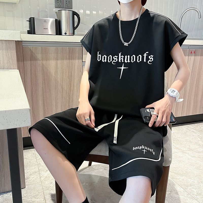 クロムハーツ Chrome Hearts 半袖 コットン セットアップ メンズ
