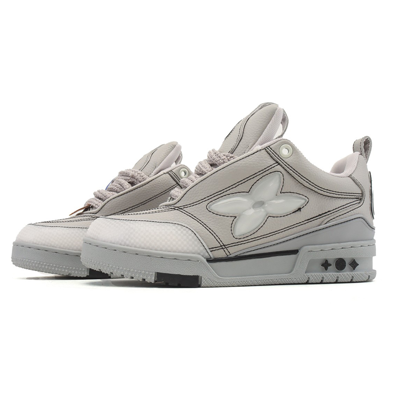 ルイヴィトン LOUIS VUITTON スケートスニーカー グレー シューズ メンズ レディース