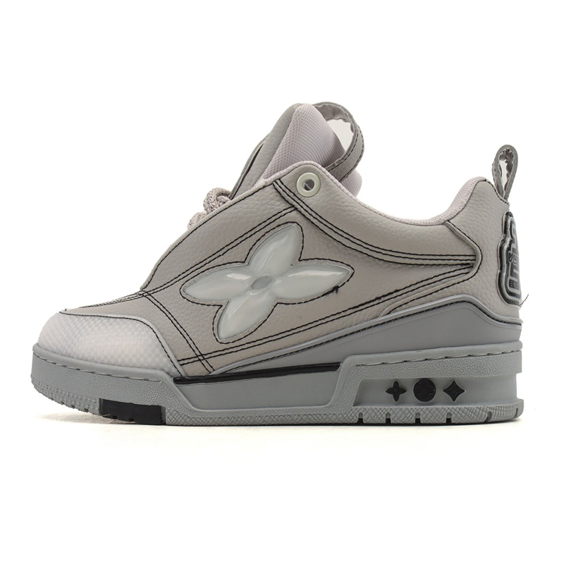 ルイヴィトン LOUIS VUITTON スケートスニーカー グレー シューズ メンズ レディース