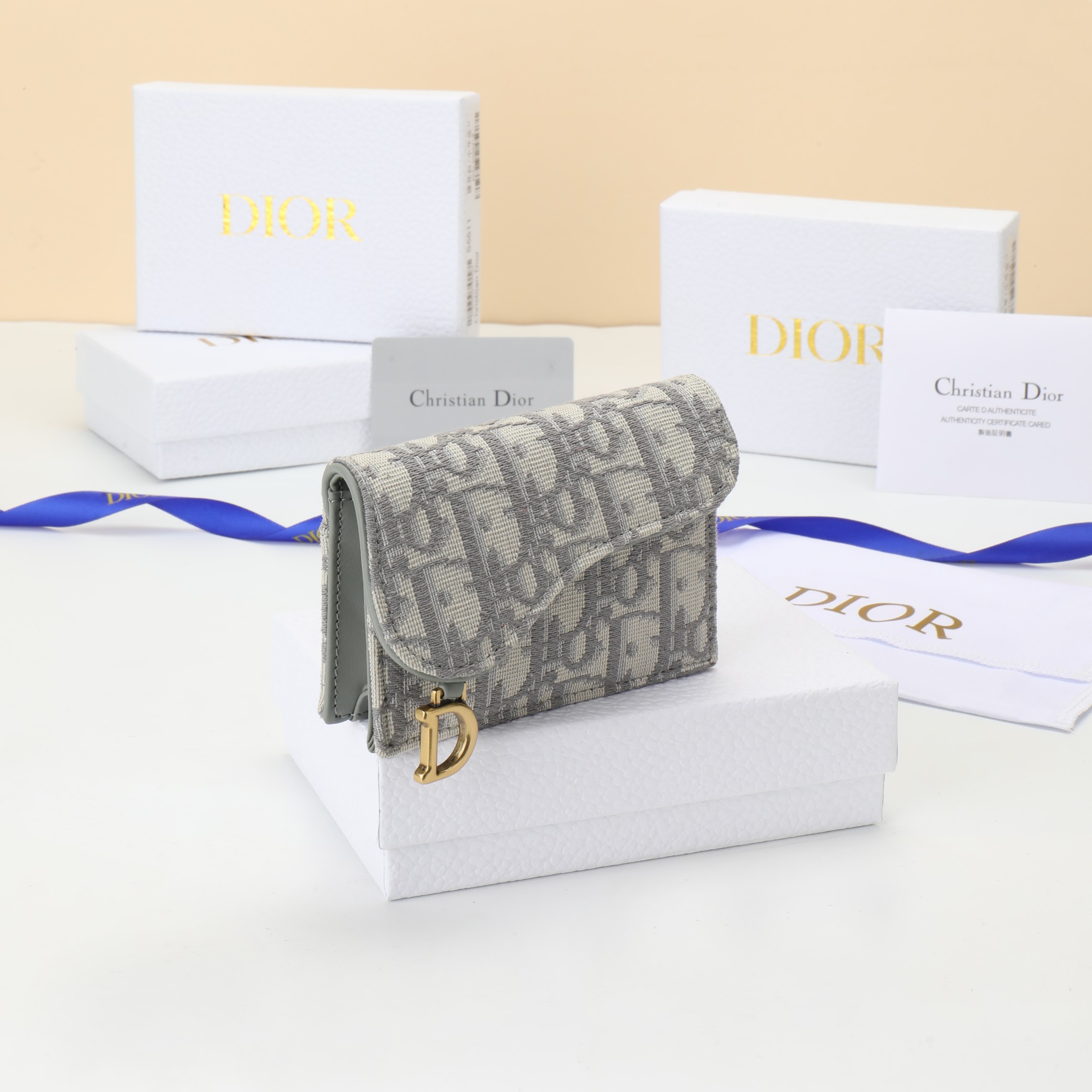 ディオール サドル オブリーク カードケース 4色 レディース