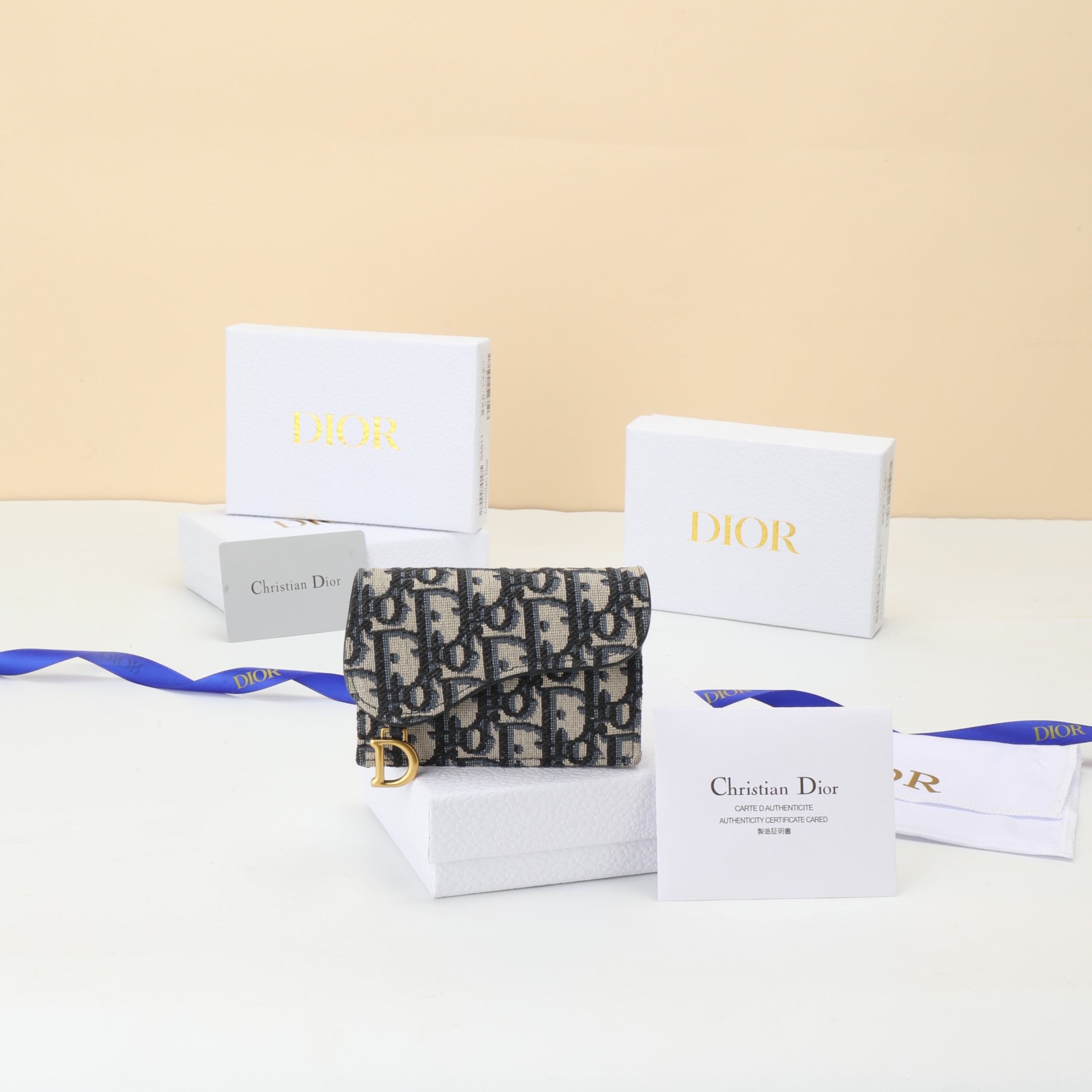 ディオール サドル オブリーク カードケース 4色 レディース