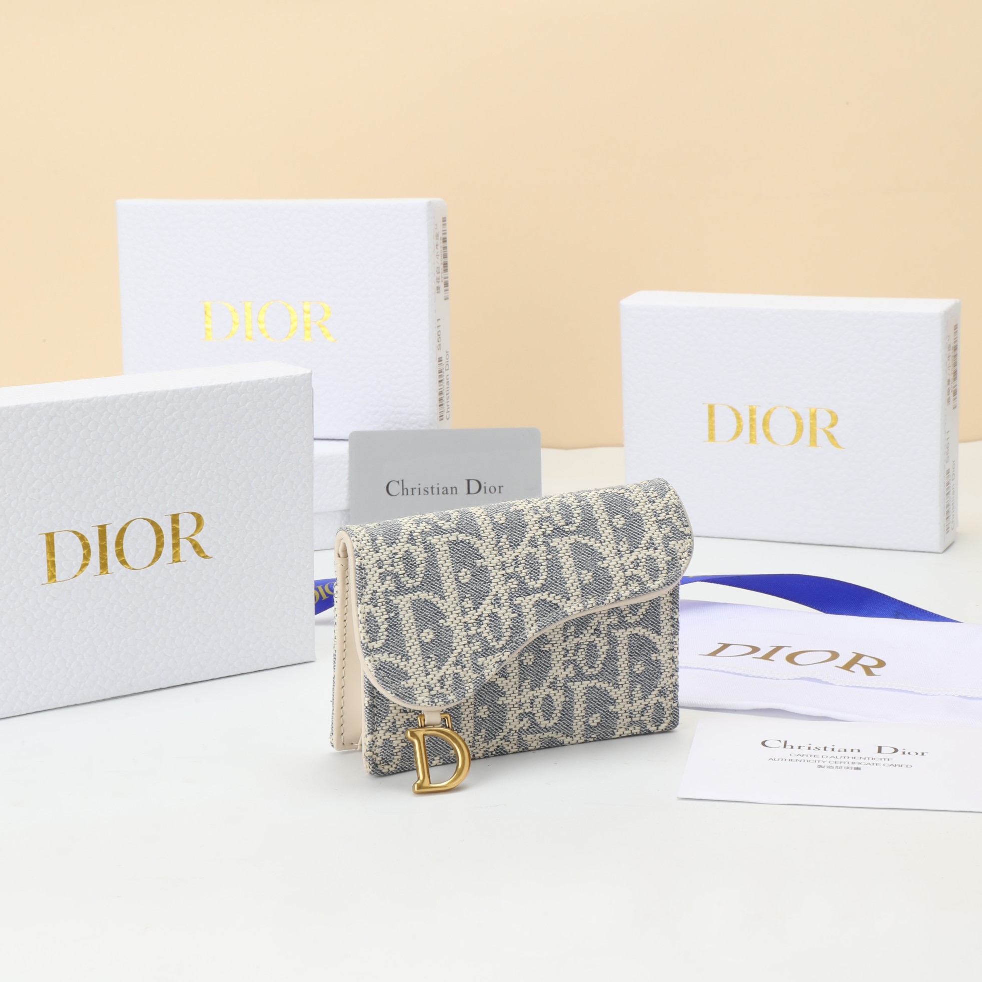 ディオール サドル オブリーク カードケース 4色 レディース