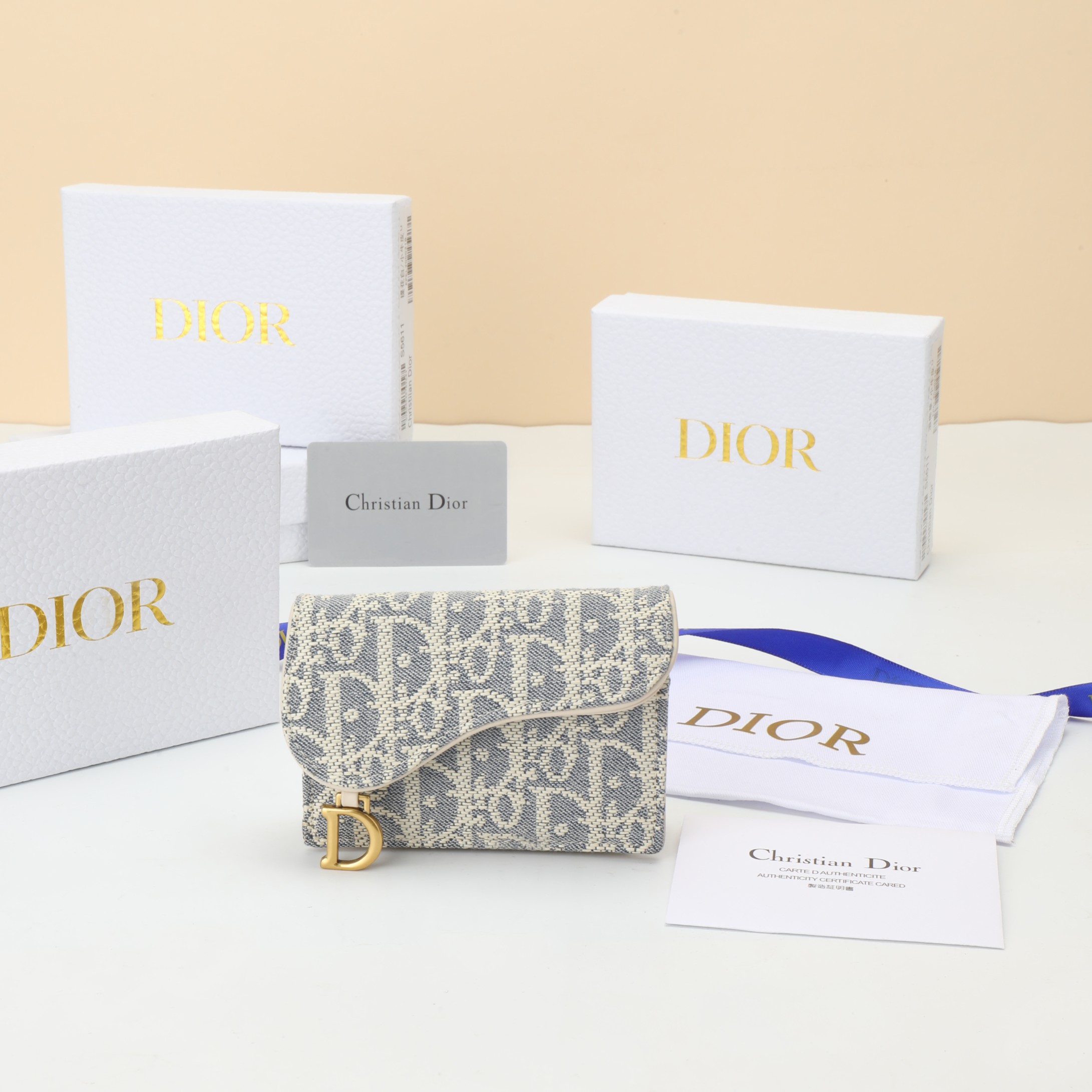 ディオール サドル オブリーク カードケース 4色 レディース