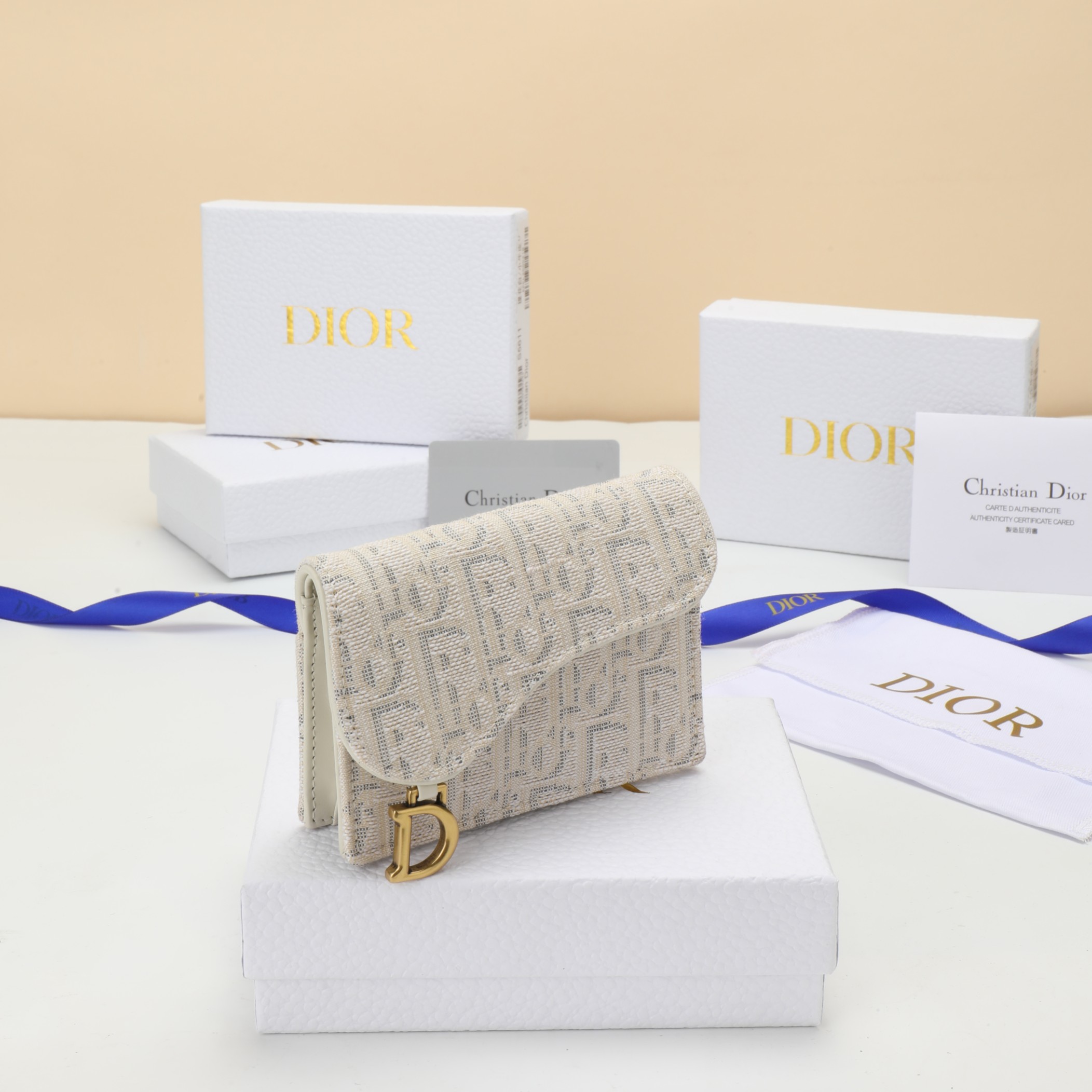 ディオール サドル オブリーク カードケース 4色 レディース