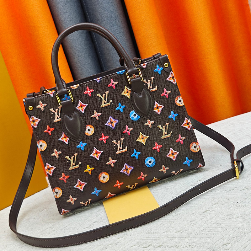 ルイヴィトン LOUIS VUITTON モノグラム・アンプラント トートバッグ レディース