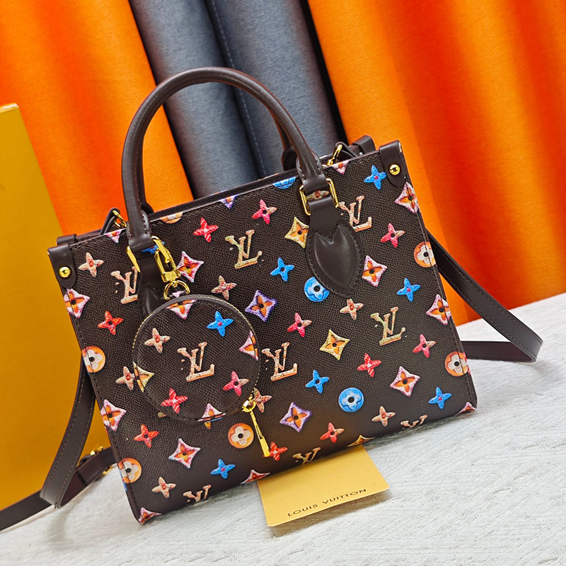 ルイヴィトン LOUIS VUITTON モノグラム・アンプラント トートバッグ レディース