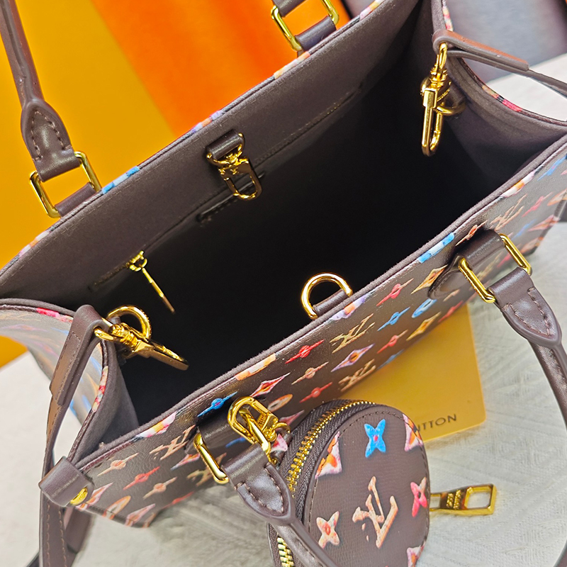 ルイヴィトン LOUIS VUITTON モノグラム・アンプラント トートバッグ レディース