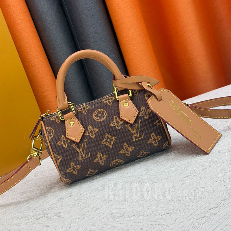 ルイヴィトン LOUIS VUITTON ナノスピーディ ボストンバッグ レディース