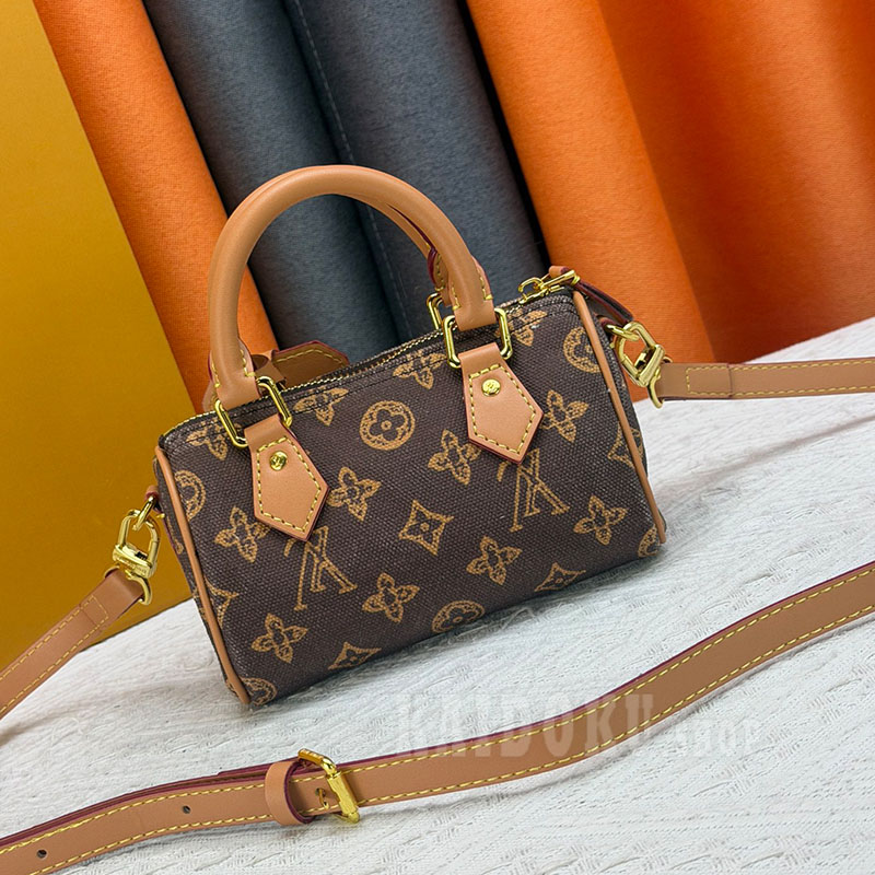 ルイヴィトン LOUIS VUITTON ナノスピーディ ボストンバッグ レディース