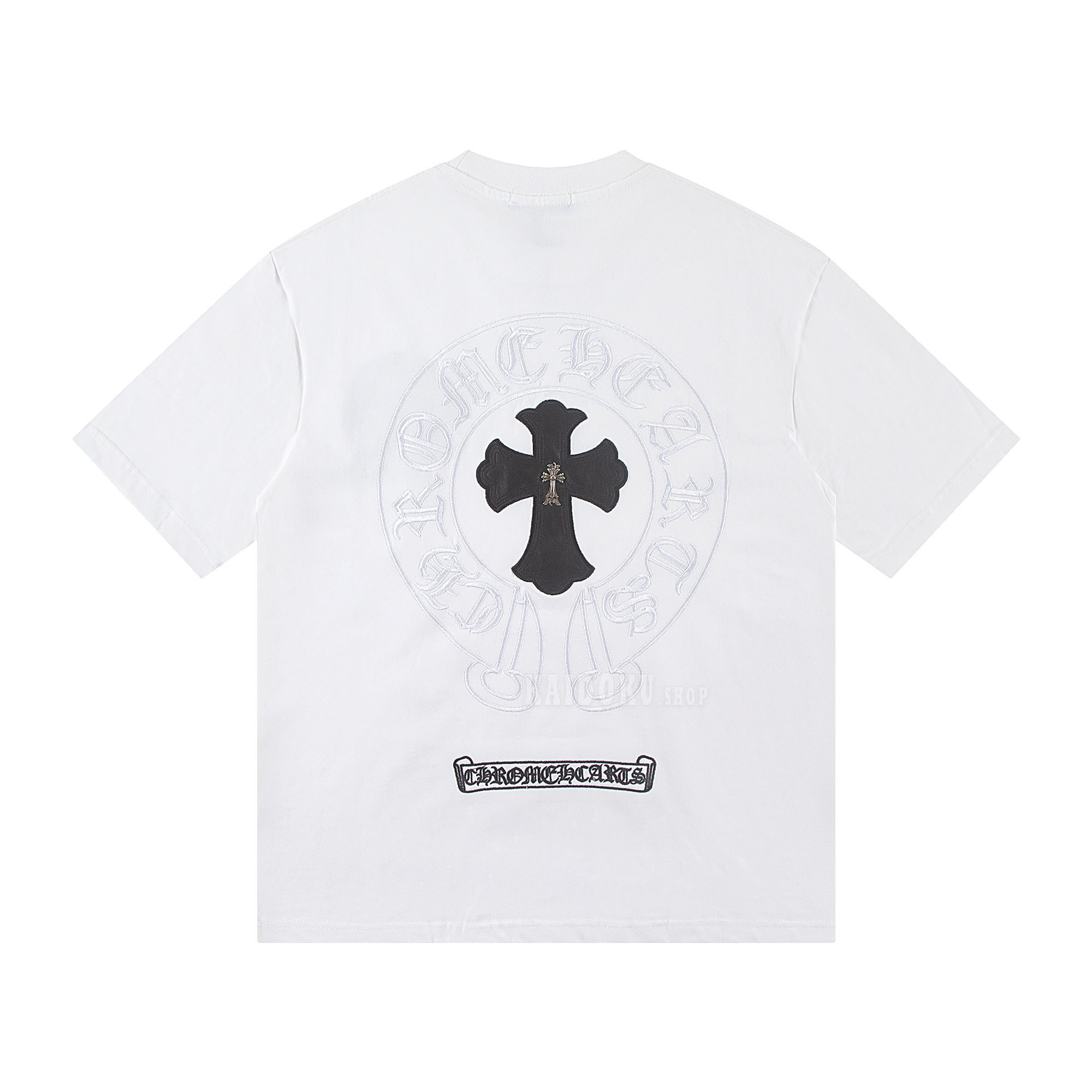 クロムハーツ Chrome Hearts 刺繍ロゴ 半袖 Tシャツ メンズ