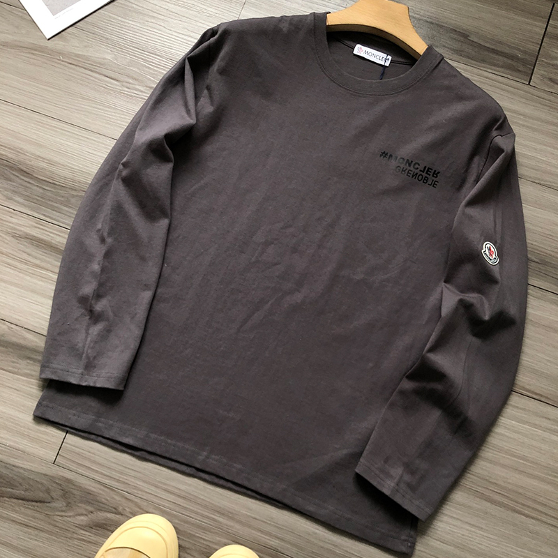 モンクレール MONCLER グルノーブル Tシャツ 長袖 ロンT ロゴ コットン メンズ