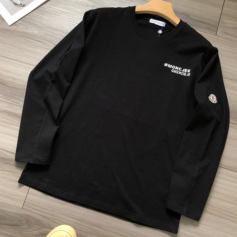 モンクレール MONCLER グルノーブル Tシャツ 長袖 ロンT ロゴ コットン メンズ