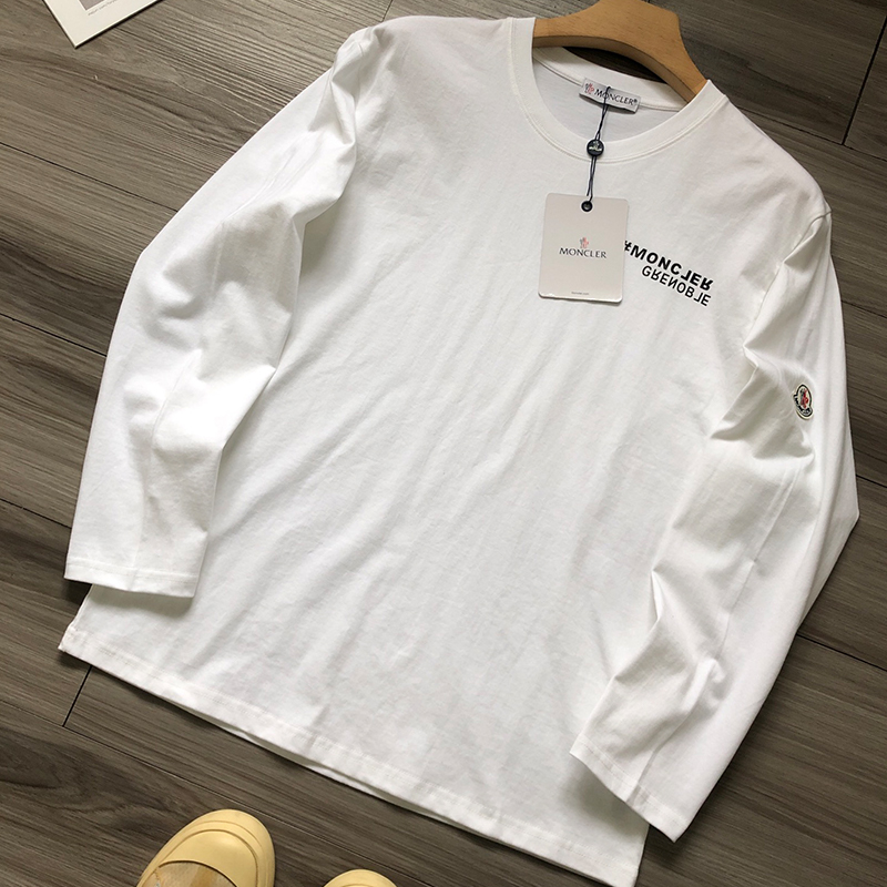 モンクレール MONCLER グルノーブル Tシャツ 長袖 ロンT ロゴ コットン メンズ