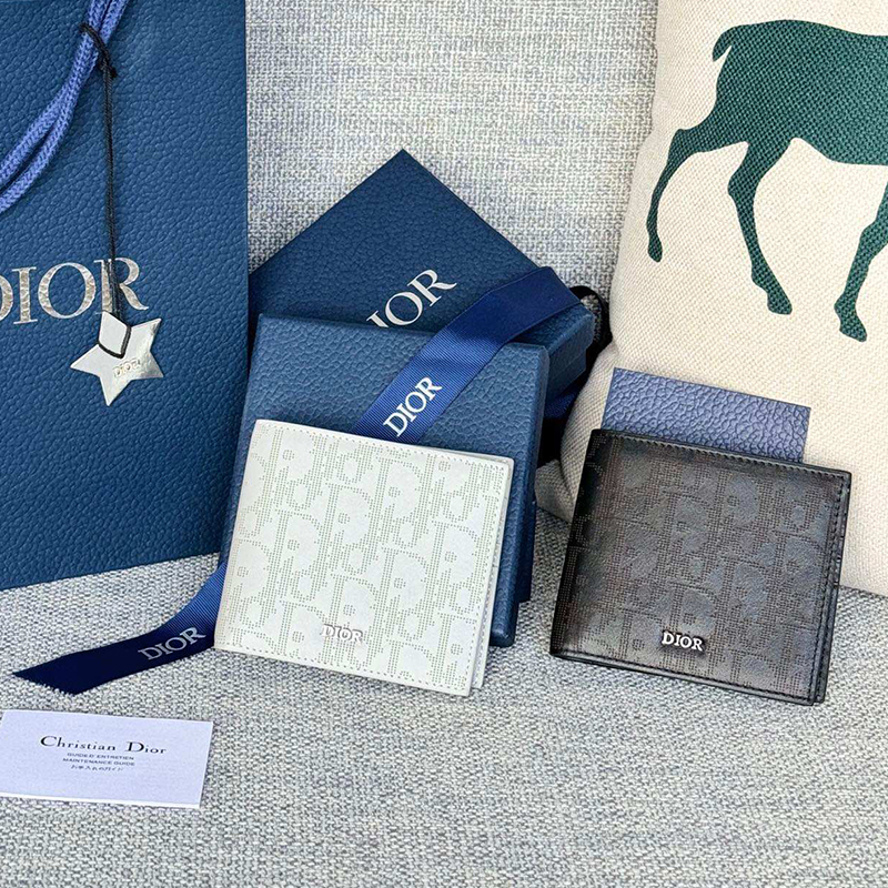 ディオール Dior ウォレット オブリーク ギャラクシーレザー メンズ