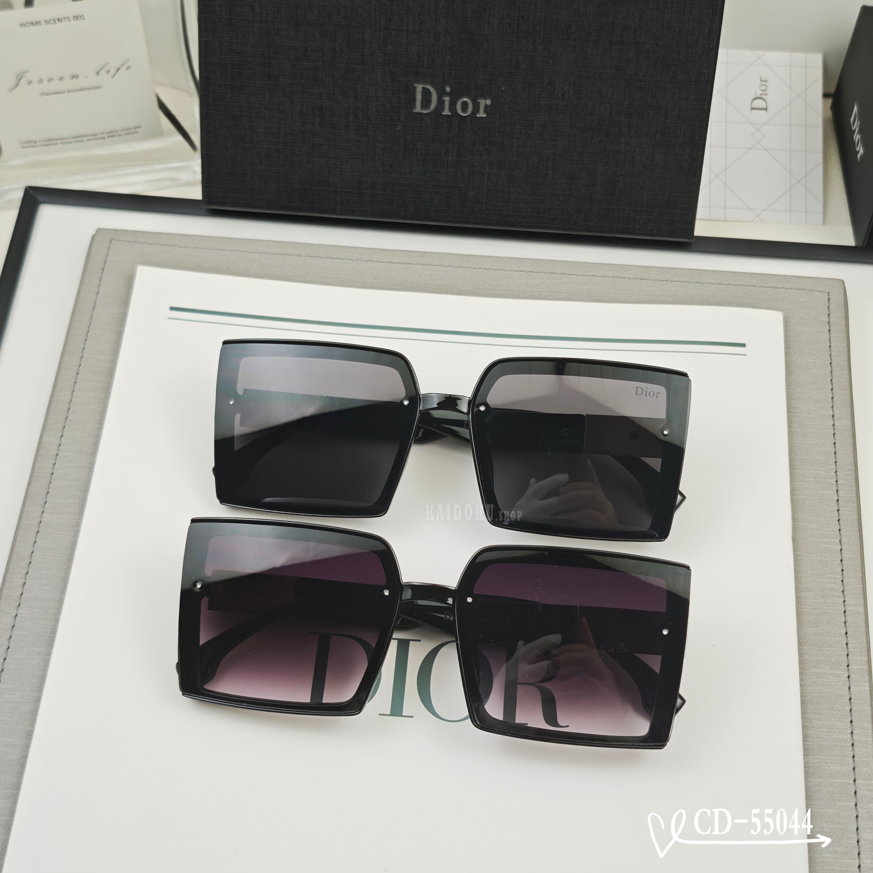 ディオール DIOR サングラス ファッション ビッグスクエア レディース