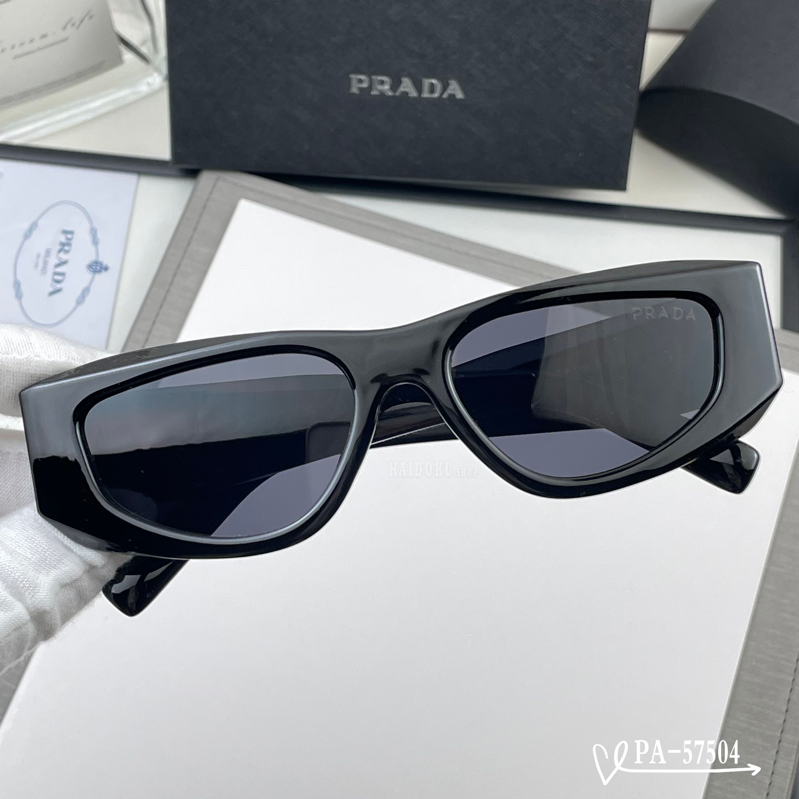 プラダ Prada 16K08Z フルリム ブラック サングラス メンズ