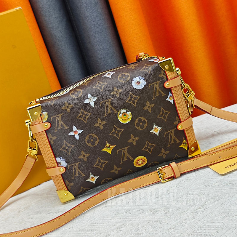 ルイヴィトン LOUIS VUITTON サイドトランクショルダーバッグ レディース