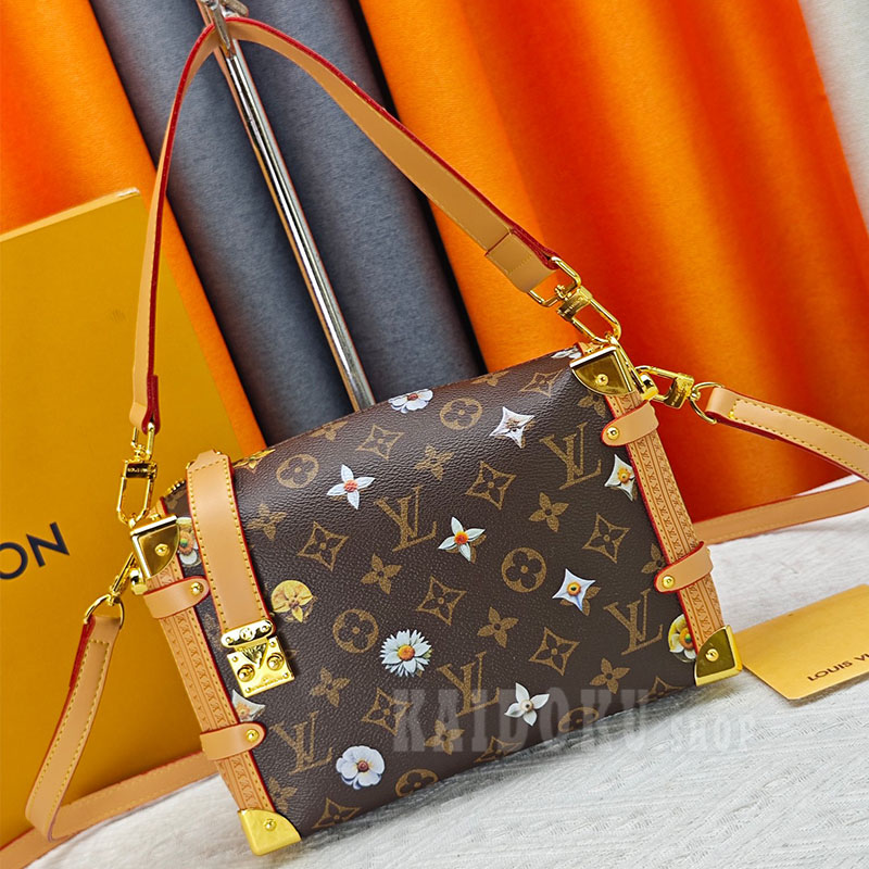 ルイヴィトン LOUIS VUITTON サイドトランクショルダーバッグ レディース