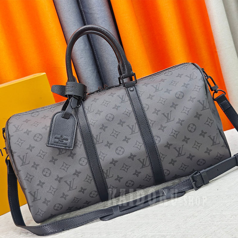 ルイヴィトン LOUIS VUITTON キーポル・バンドリエール45 50モノグラム・エクリプス ボストンバッグ メンズ レディース
