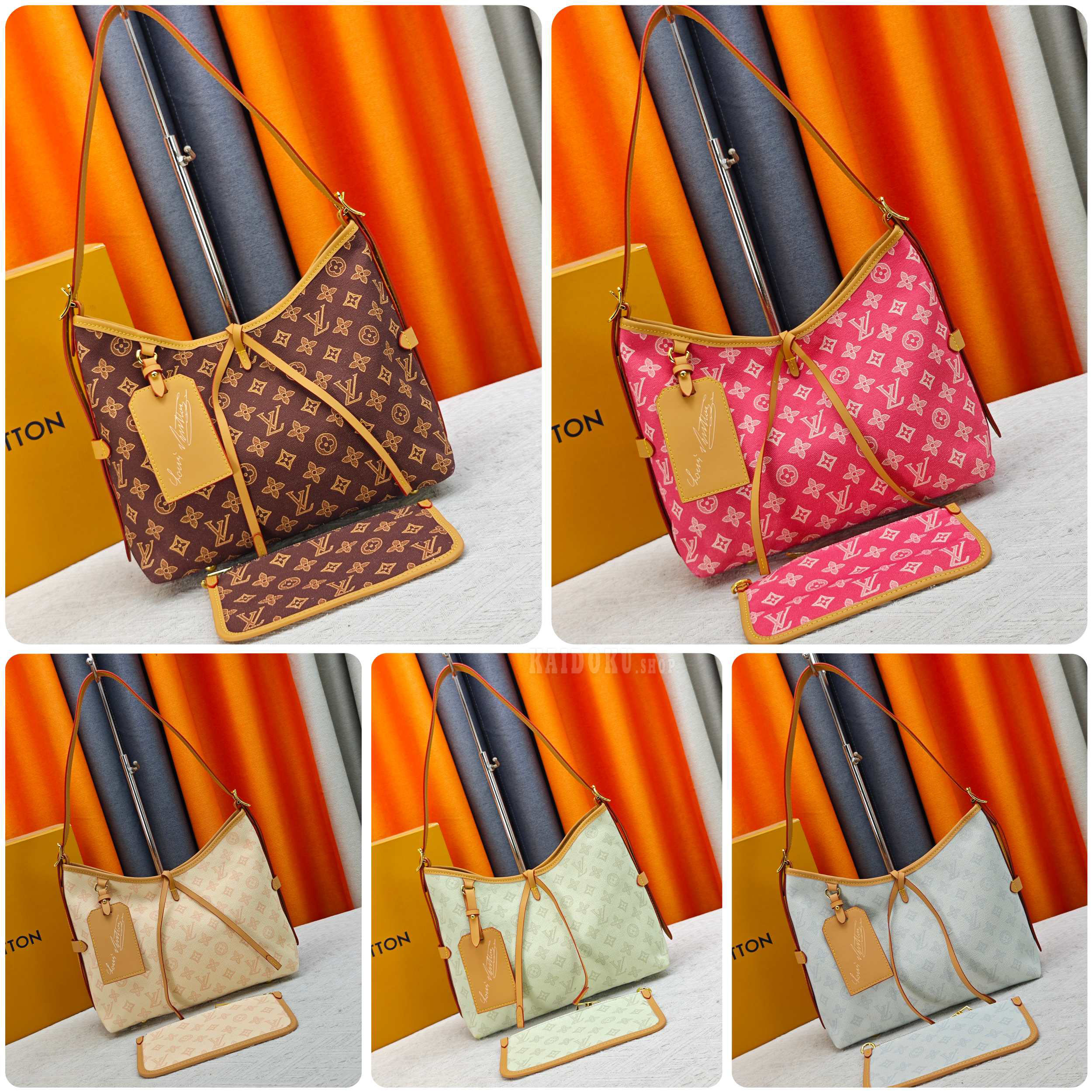 ルイヴィトン Louis Vuitton キャリーオール NMショルダーバッグ M27948 レディース