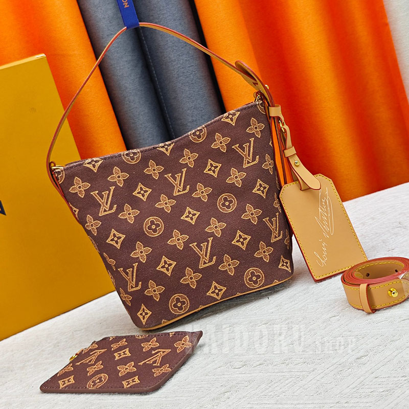 ルイヴィトン Louis Vuitton 定番 オール･イン BB バケットバッグ レディース