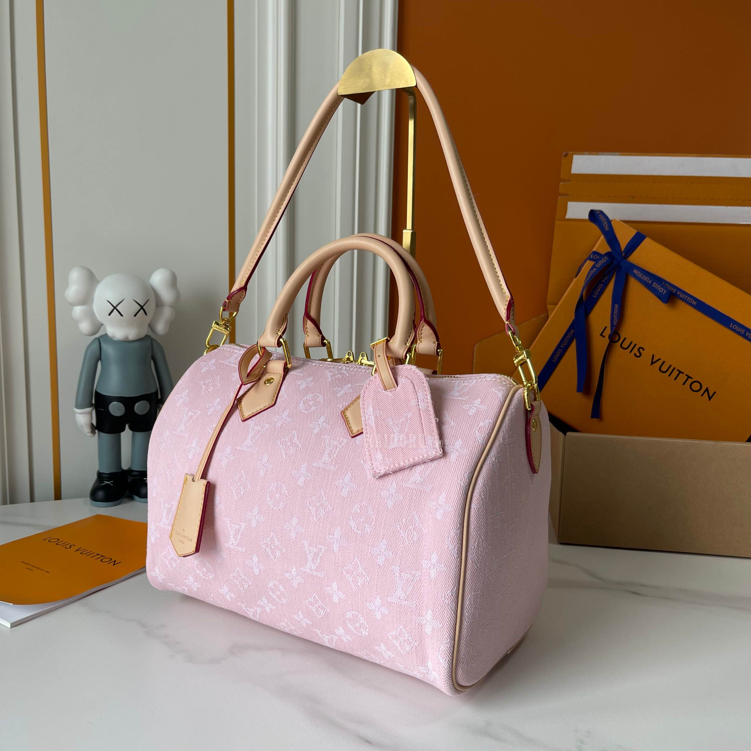 ルイヴィトン Vuitton スピーディ バンドリエール 30 ソフト ハンドバッグ レディース