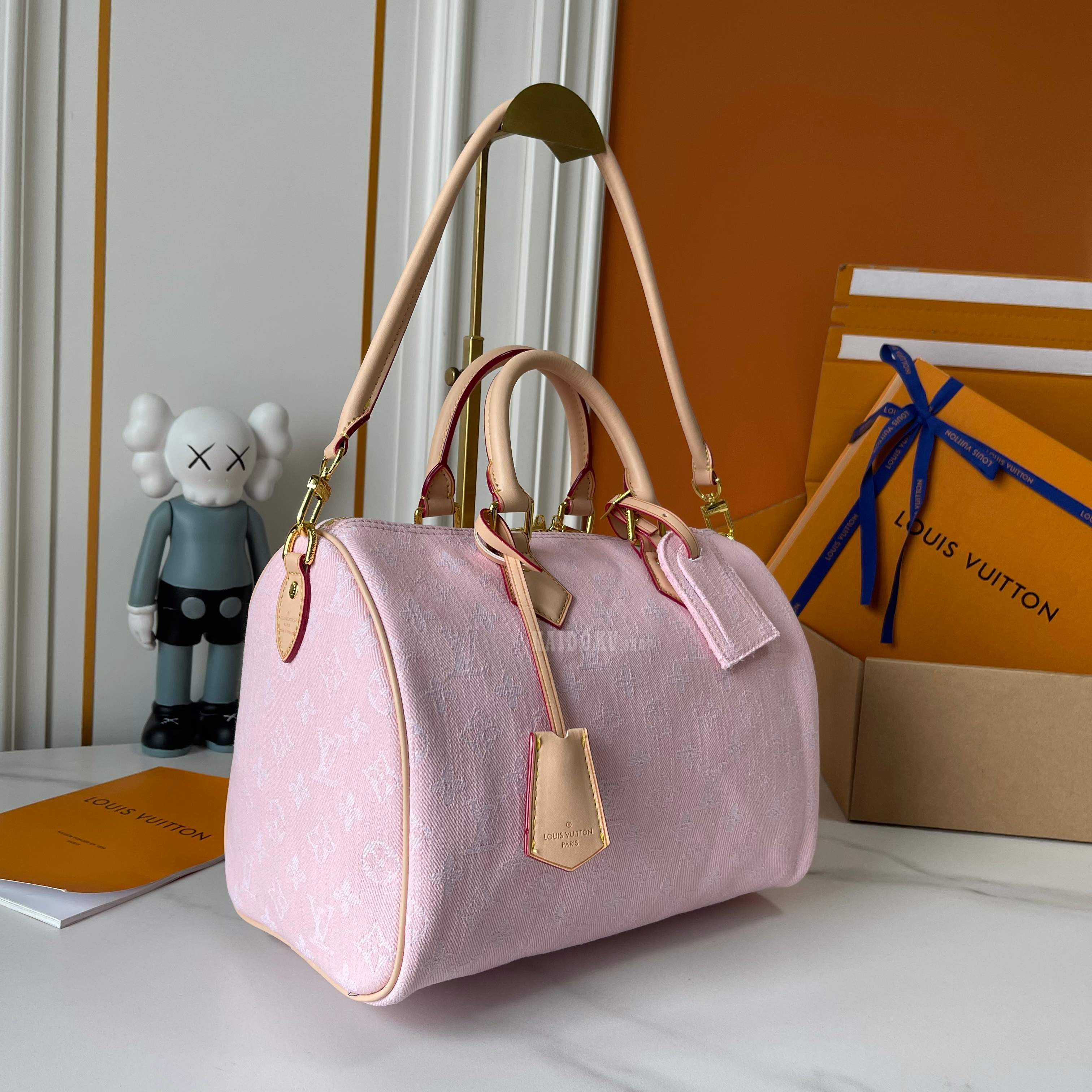 ルイヴィトン Vuitton スピーディ バンドリエール 30 ソフト ハンドバッグ レディース