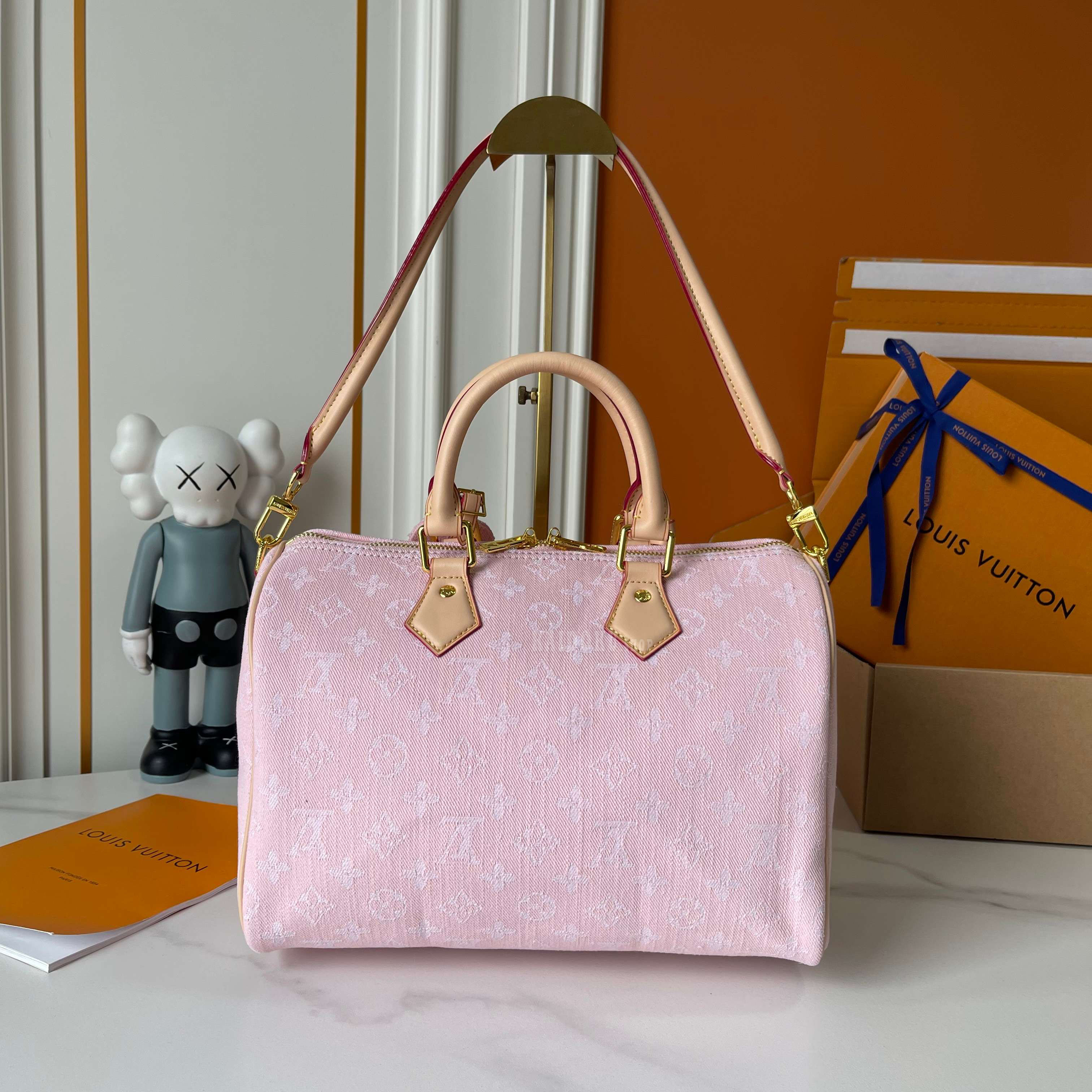 ルイヴィトン Vuitton スピーディ バンドリエール 30 ソフト ハンドバッグ レディース