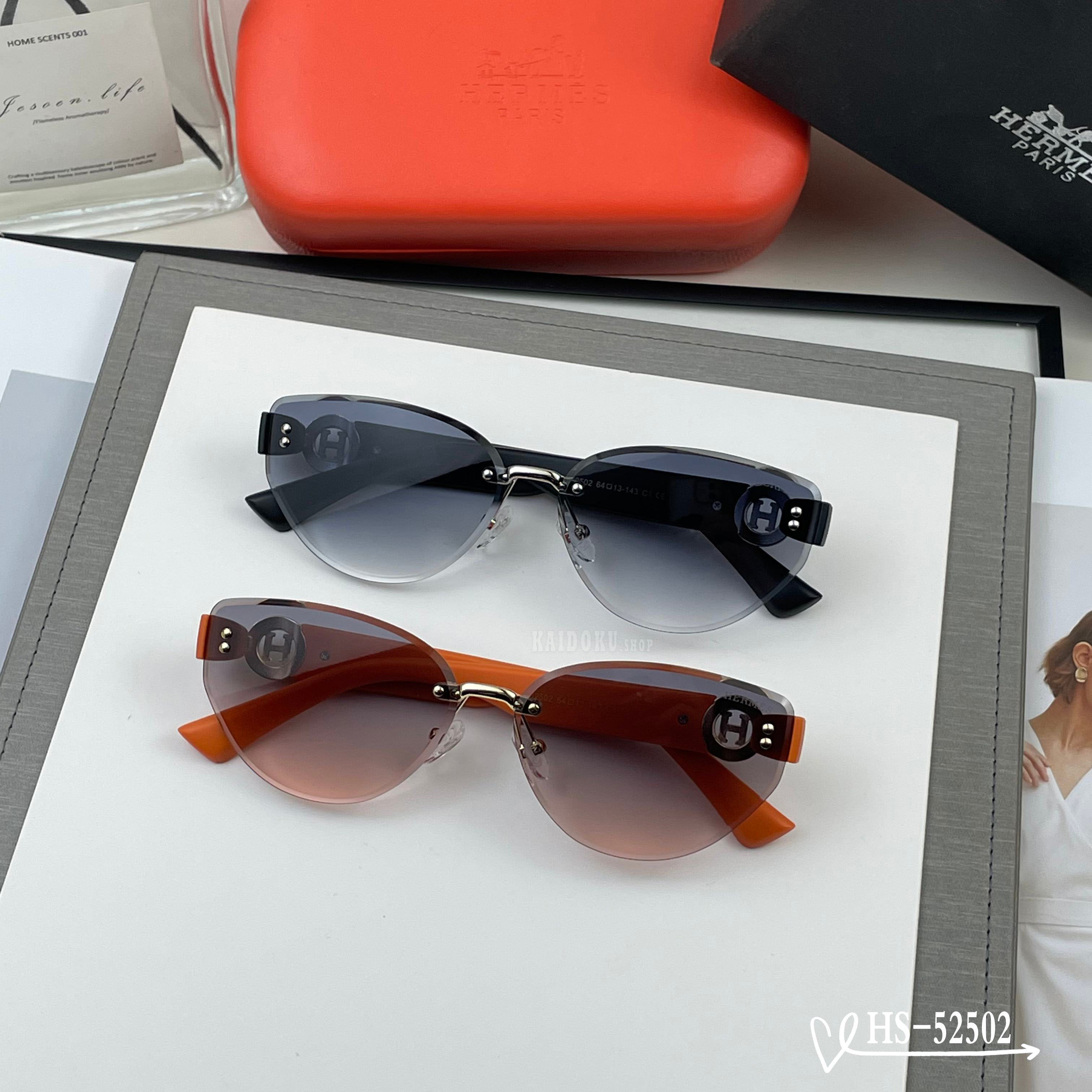 エルメス HERMES レスフレーム サングラス レディース