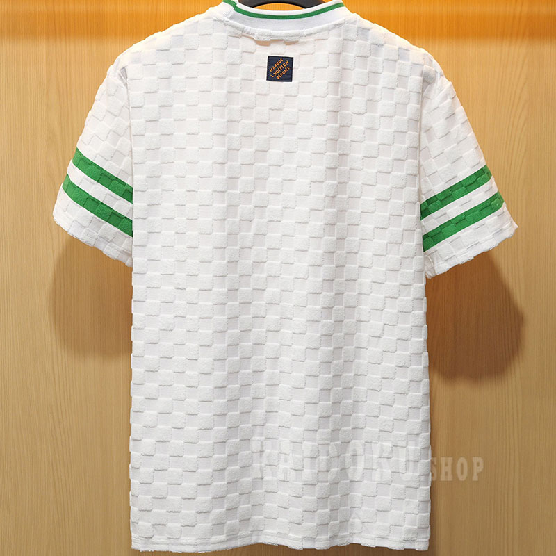 ルイヴィトンLOUIS VUITTON ダミエ テリー テニスTシャツ メンズ