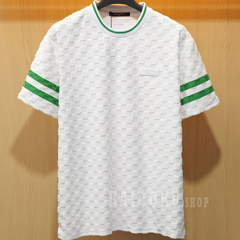 ルイヴィトンLOUIS VUITTON ダミエ テリー テニスTシャツ メンズ